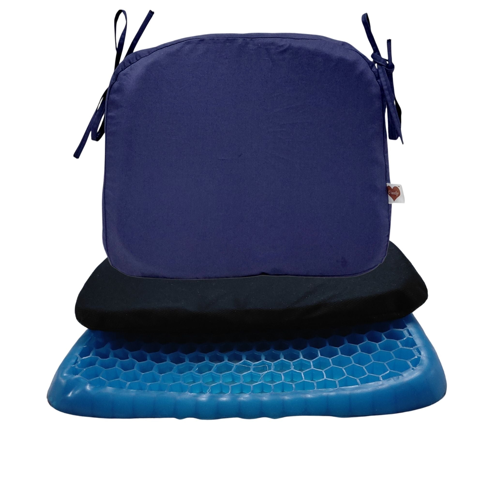 Honeycomb Seat Support Cushion with Cover