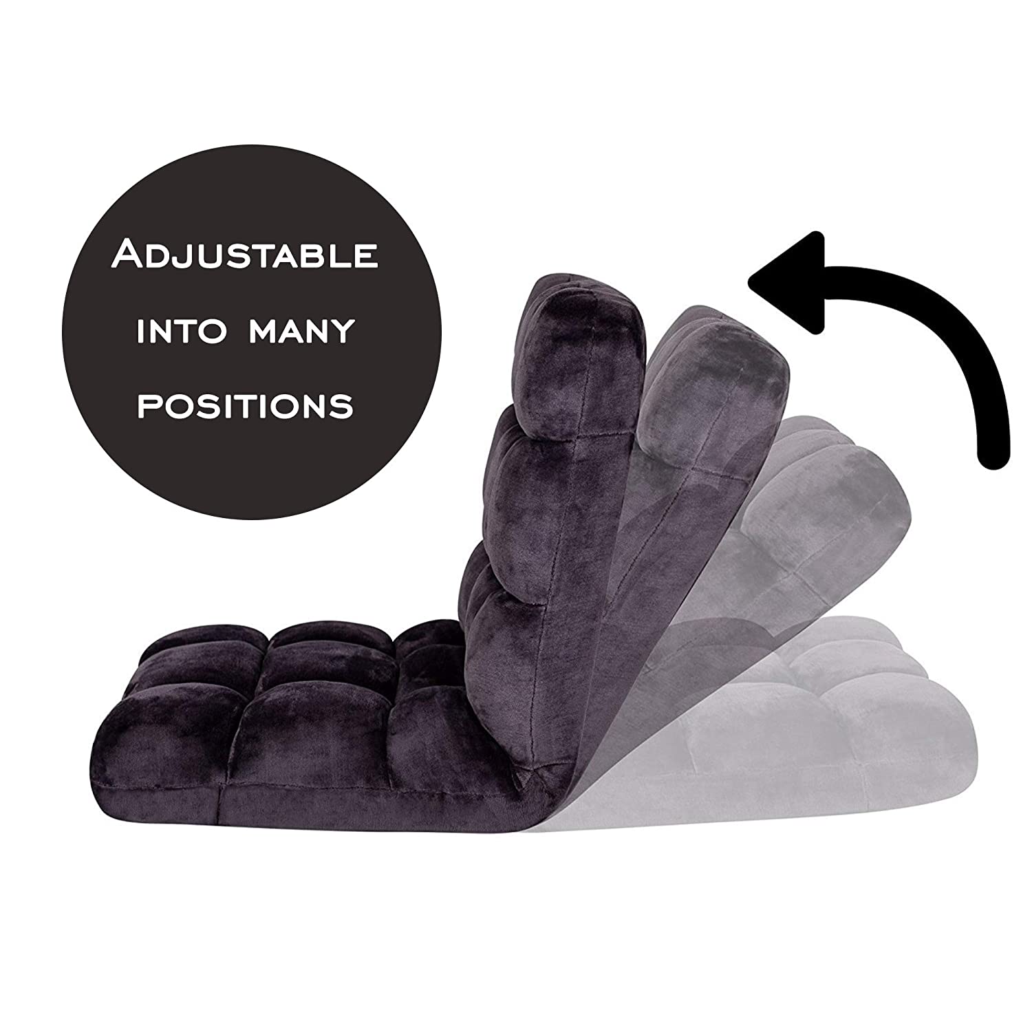 Coozly AutoFlex Ergonomic Adjustable Seat Striped Olive Green