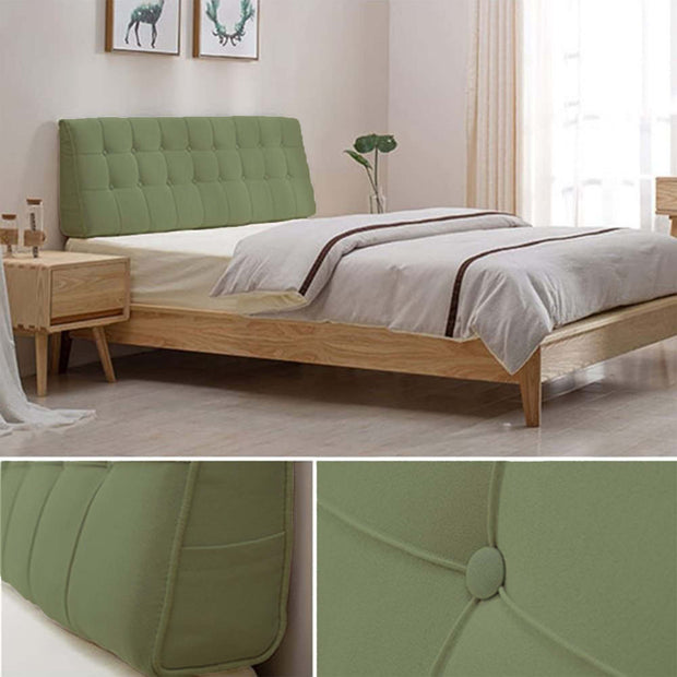 Outer Foam Olive Green  HeadBoard Bed Cushion