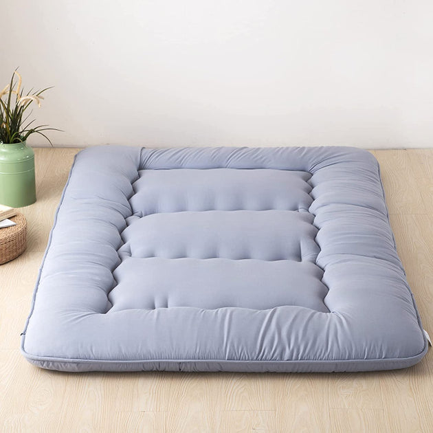 Japanese Futon Mattress for Sleeping, Foldable Japanese Bed Roll Up Ma