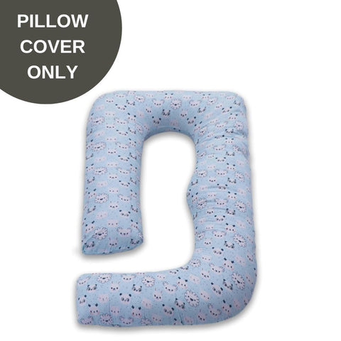 Cover Only -  G Shaped Pregnancy Pillow Cover - Tropika