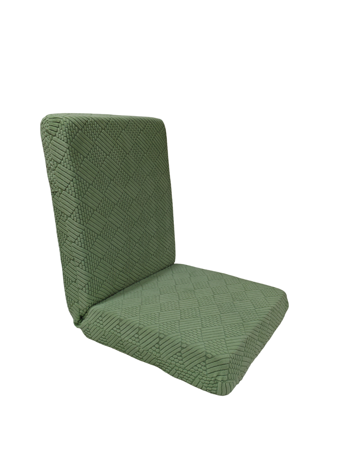 Coozly AutoFlex Ergonomic Adjustable Seat Stretch Jaqard Light Green