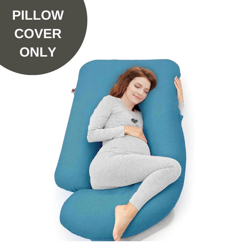 Cover Only -  G Shaped Pregnancy Pillow Cover - Tropika