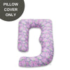 Cover Only -  G Shaped Pregnancy Pillow Cover - Tropika