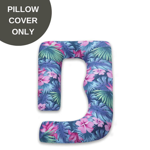 Cover Only - G Shaped Pregnancy Pillow Cover - Tropika