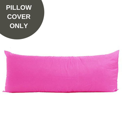 Cover Only - Lumbar Pregnancy Pillow Cover - Fuschia