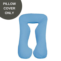Cover Only - Body Contour Pregnancy Pillow Cover - Cyan