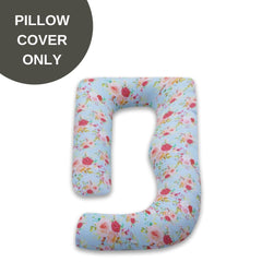 Cover Only -  G Shaped Pregnancy Pillow Cover - Tropika