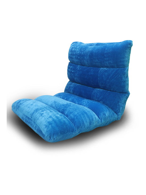 Turquoise Coozly AutoFlex Ergonomic Back Support Adjustable Seat