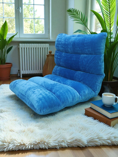 Turquoise Coozly AutoFlex Ergonomic Back Support Adjustable Seat