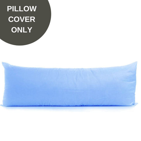 Cover Only - Lumbar Pregnancy Pillow Cover - Light Blue