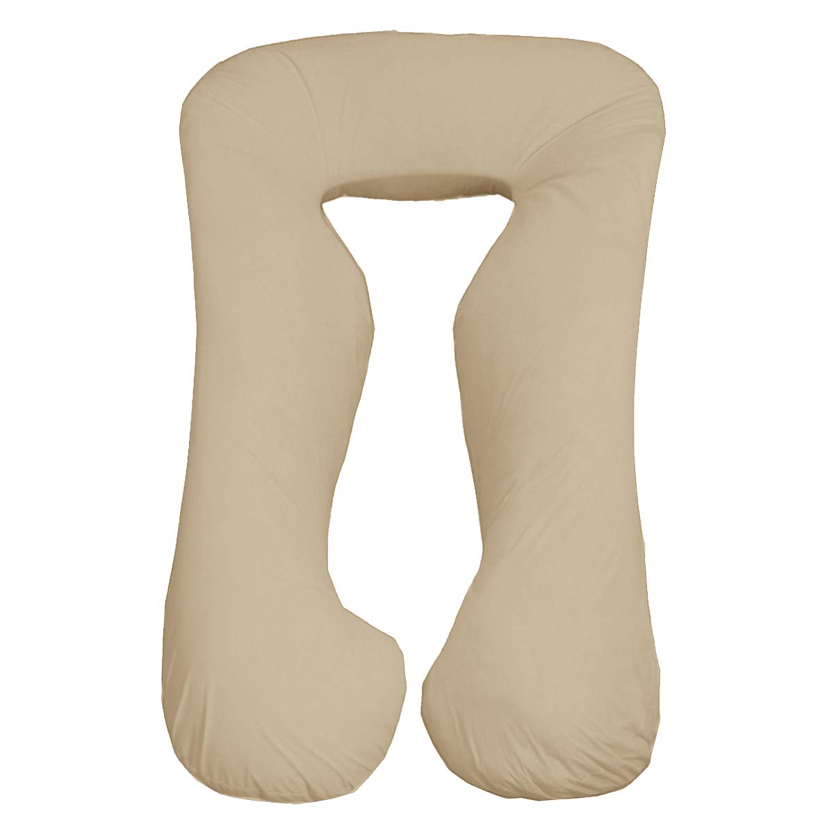 Beige - Coozly Basic Body Contour Pregnancy Pillow