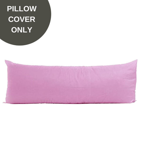 Cover Only - Lumbar Pregnancy Pillow Cover - Pink