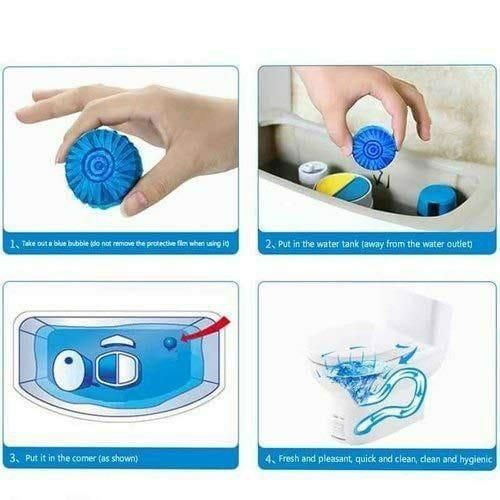 Toilet Cleaning Tablet-Toilet Deodorizer Bathroom Cleaner Tablet Pack of 1 (30pc)
