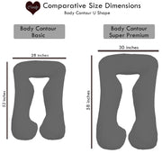 Lavender - Coozly Basic Body Contour Pregnancy Pillow