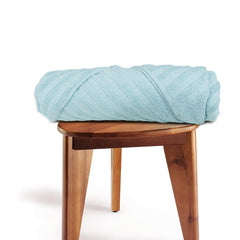 Duo Blue-Dermbrandt Premium Bath Towels with Loofah