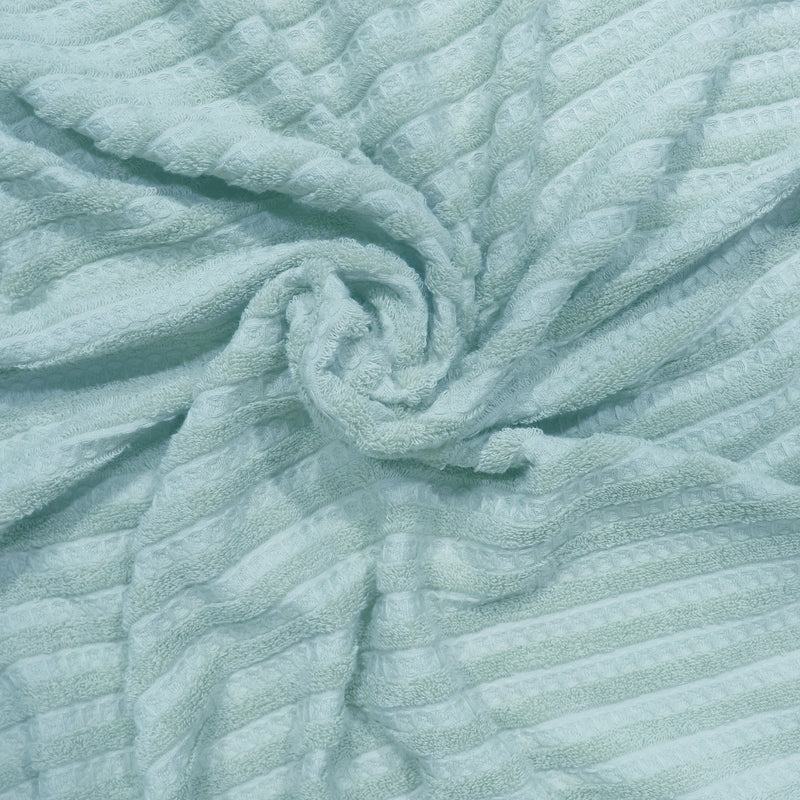 Duo Blue-Dermbrandt Premium Bath Towels with Loofah