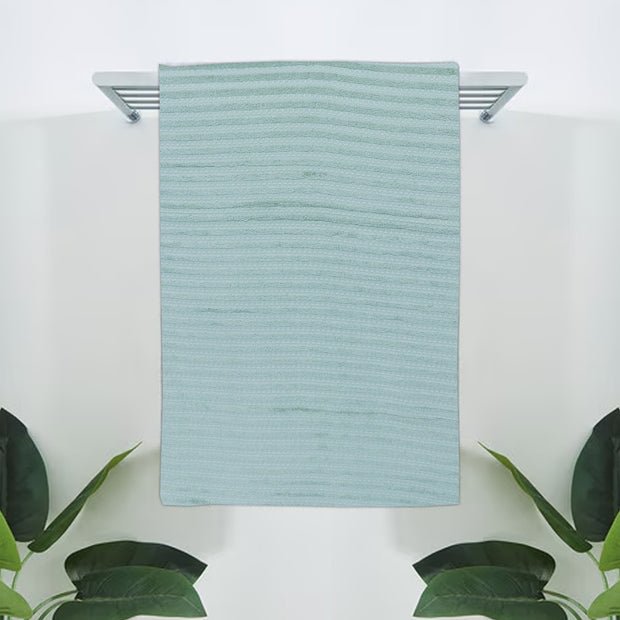 Duo Blue-Dermbrandt Premium Bath Towels with Loofah