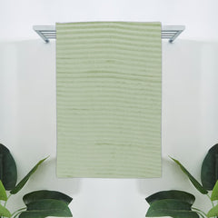 Duo Green- Dermbrandt Premium Bath Towels with Loofah