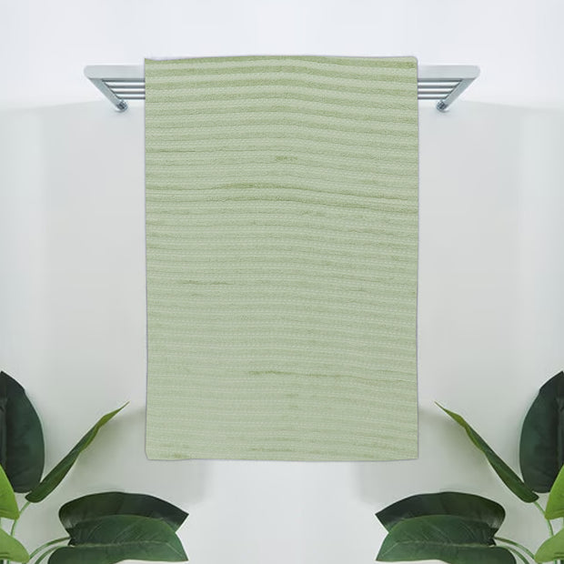 Duo Green- Dermbrandt Premium Bath Towels with Loofah