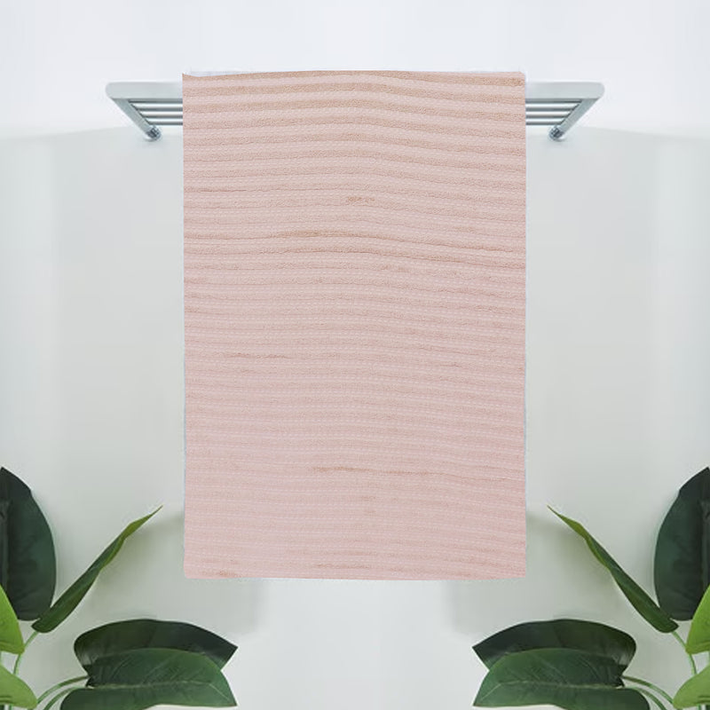Duo Peach- Dermbrandt Premium Bath Towels with Loofah