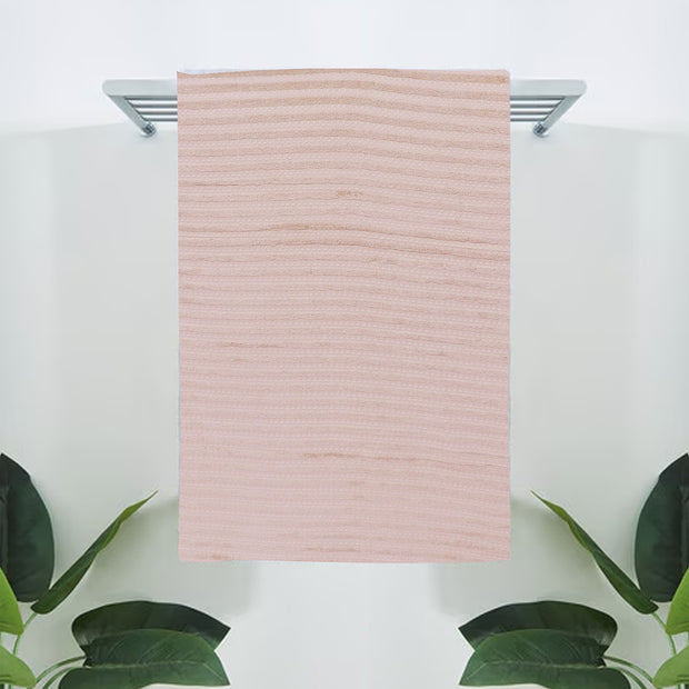 Duo Peach- Dermbrandt Premium Bath Towels with Loofah