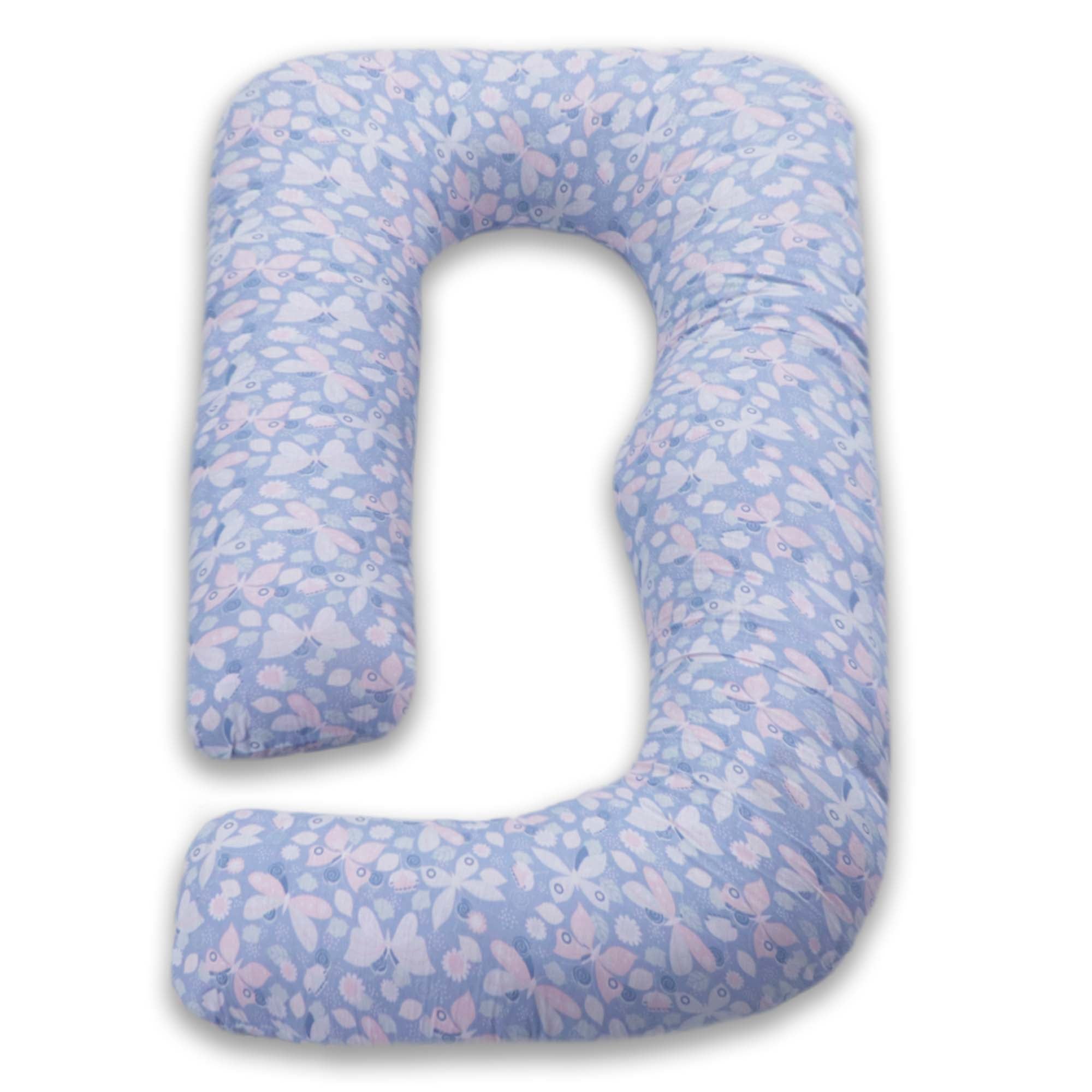 Grey Butterfly -Coozly Belly Back Pregnancy Pillow