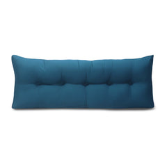Blue HeadBoard Bed/Floor Cushion