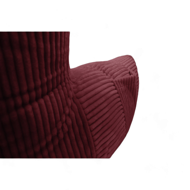 Backrest Pillow | Back Support Cushion | High Armrest -Maroon Stripes