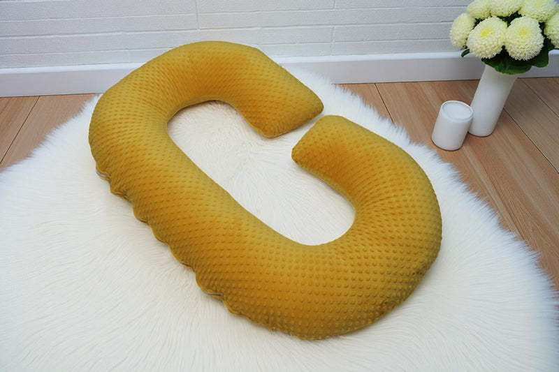 Mustard Obsidian -  C Super Premium Pregnancy Body Pillow | Obsidian Collection