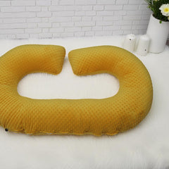 Mustard Obsidian -  C Super Premium Pregnancy Body Pillow | Obsidian Collection