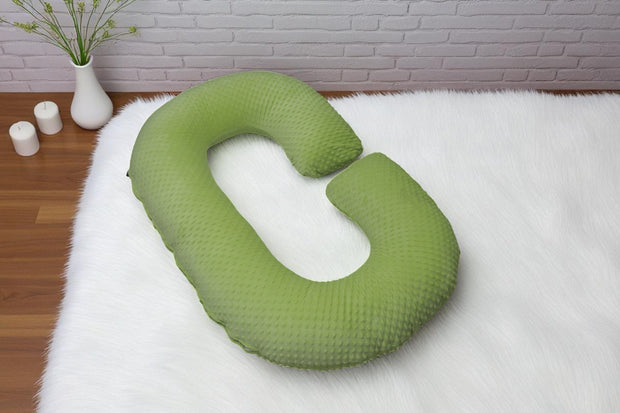 Lime Green Obsidian -  C Super Premium Pregnancy Body Pillow | Obsidian Collection