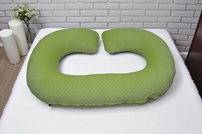 Lime Green Obsidian -  C Super Premium Pregnancy Body Pillow | Obsidian Collection