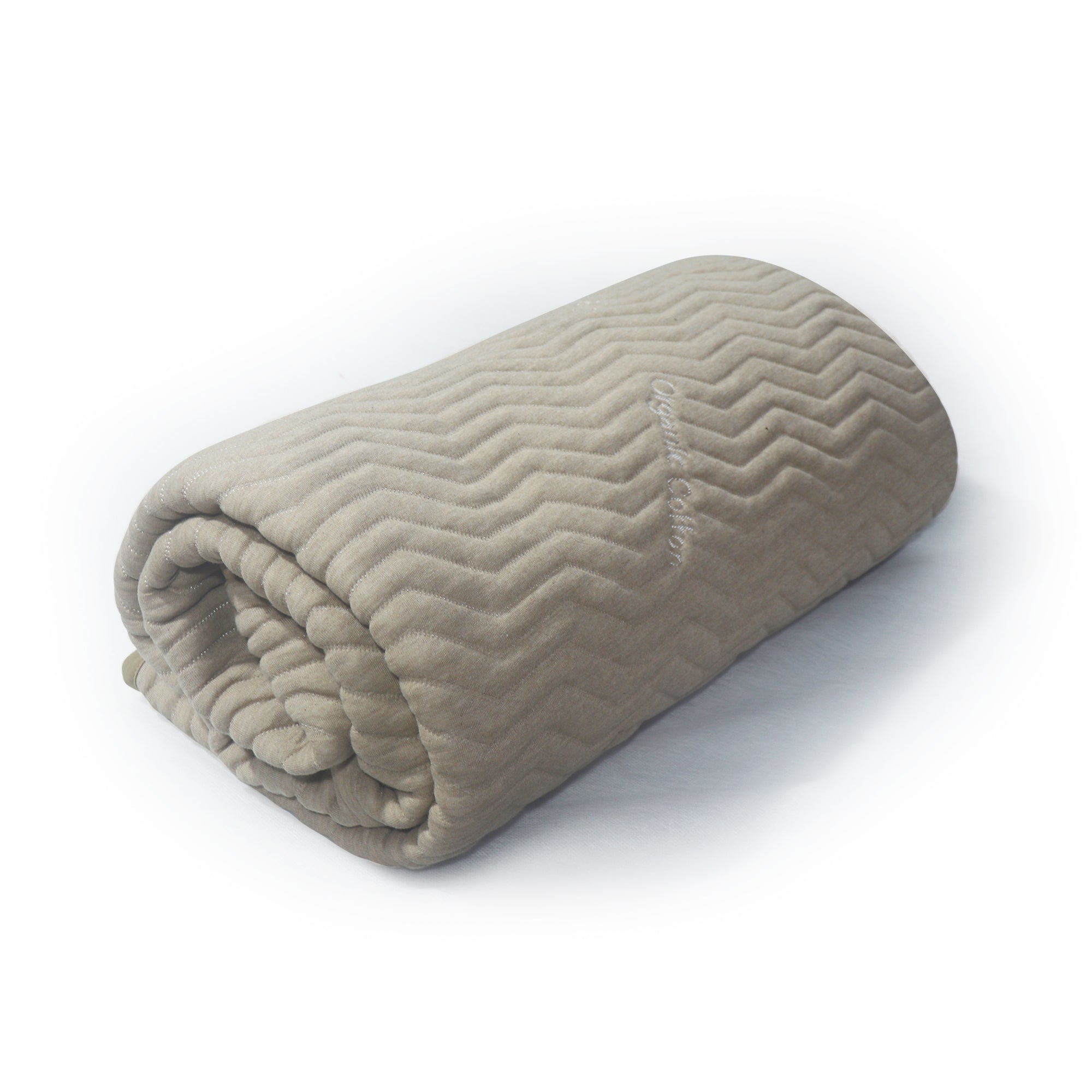 Beige AC 100% Cotton Outer Blanket - Jersey Jaquard