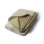 Beige AC 100% Cotton Outer Blanket - Jersey Jaquard