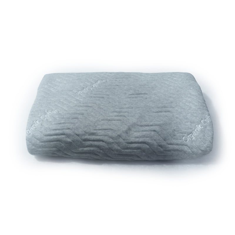 Grey AC 100% Cotton Outer Blanket - Jersey Jaquard