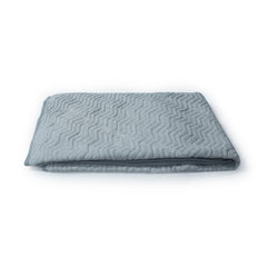 Grey AC 100% Cotton Outer Blanket - Jersey Jaquard