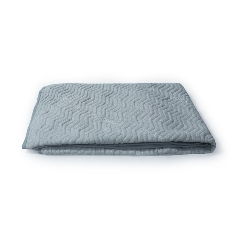 Grey AC 100% Cotton Outer Blanket - Jersey Jaquard