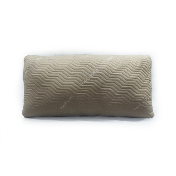 Coozly Weighted Pillow Beige- 20 X 36 inches | All season