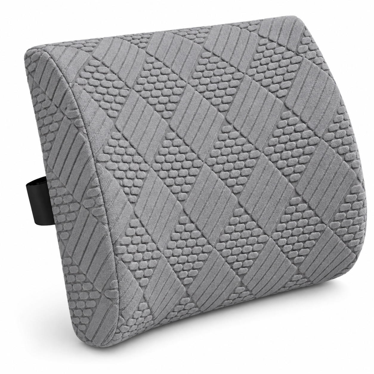Coozly Orthopedic Half Lumbar Support | High Density Supportive Memory Foam Backrest Cushion