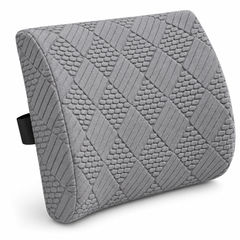 Coozly Orthopedic Half Lumbar Support | High Density Supportive Memory Foam Backrest Cushion