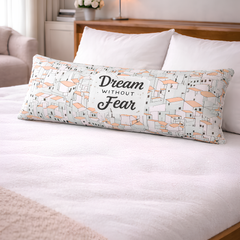 Dream Without Fear - Coozly Lumbar Pillow