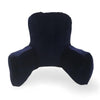 Backrest Pillow | Back Support Cushion | High Armrest - Velvet Navy