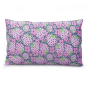 Coozly Set of 2 Quilted Pillow Cases | 100% Cotton Fabric | 45 X 70 Cms | Large Pillow Covers | Quilted Front (Very Berry)