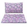 Coozly Set of 2 Quilted Pillow Cases | 100% Cotton Fabric | 45 X 70 Cms | Large Pillow Covers | Quilted Front (Very Berry)