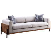 Acme Wooden Panel Sofa - Double Seater