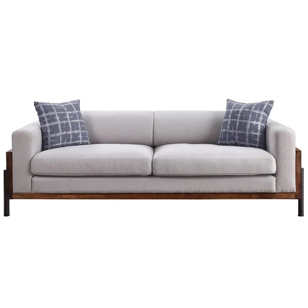 Acme Wooden Panel Sofa - Double Seater