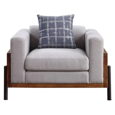 Acme Wooden Panel Sofa - Single Seater