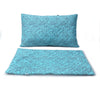 Coozly Set of 2 Quilted Pillow Cases | 100% Cotton Fabric | 45 X 70 Cms | Large Pillow Covers | Quilted Front (Tree of Life)