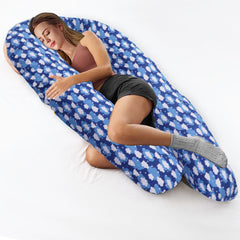 Blue Clouds Super Premium U Shape Pregnancy Body Pillow